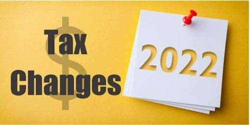 2022 tax changes